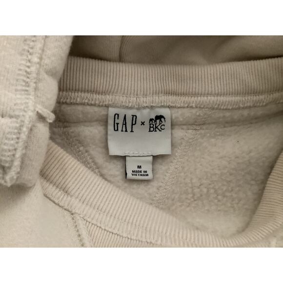 Gap xThe Brooklyn Circus Limited Edition kanga pockets, ribbed cuffs sz M beige - Picture 4 of 9